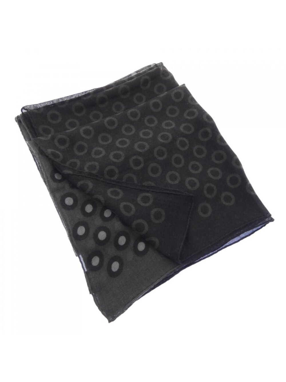 Hermes Stole Scarf Black